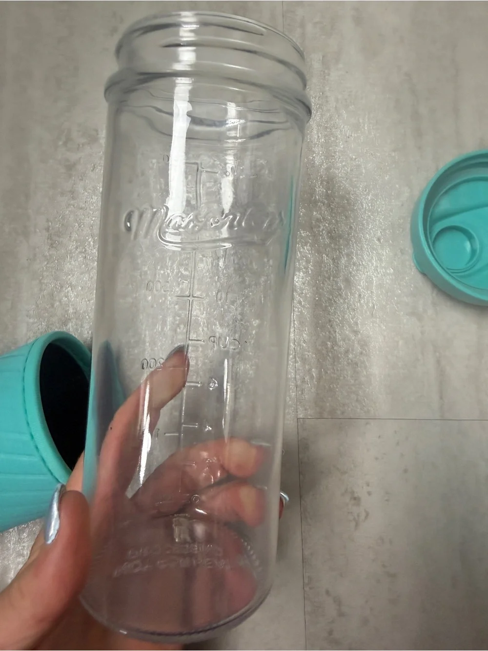 Mason Jar water bottle Masontops glass water bottle neoprene sleeve